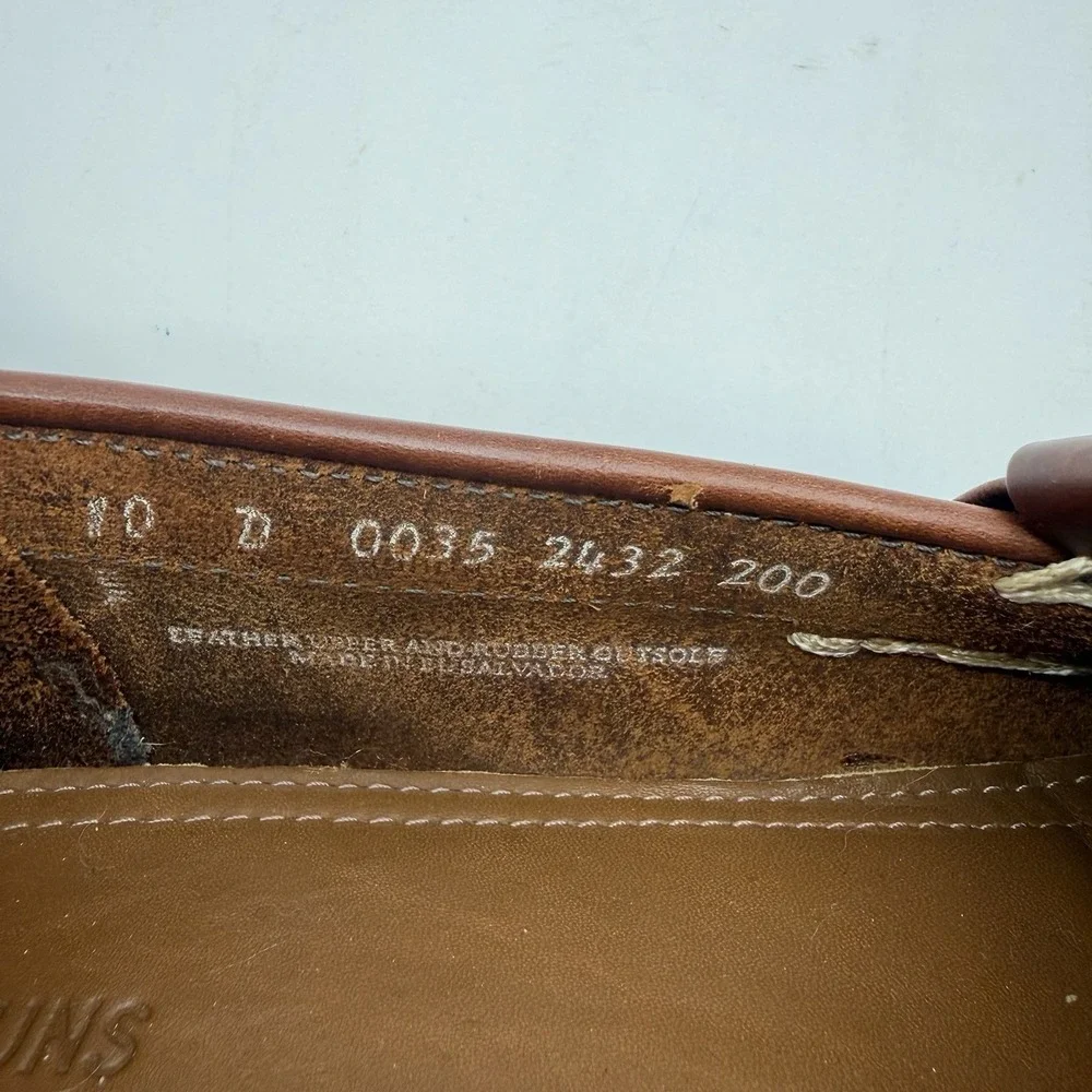 GH Bass Michael Kiltie Tassel WEEJUNS‎ Loafer Mens 10 Brown Preppy Business